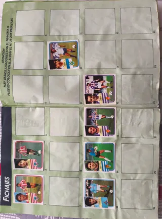 Álbum Cromos Liga Española 89-90