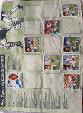 Álbum Cromos Liga Española 89-90
