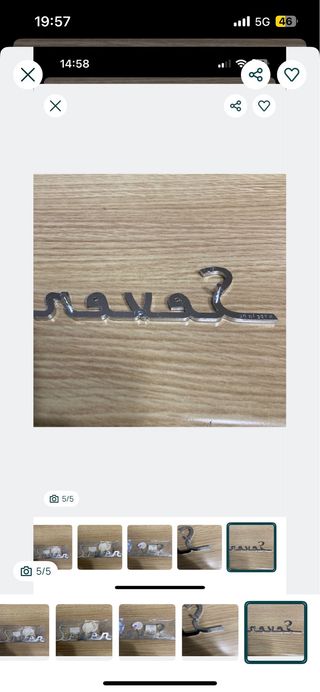 Símbolo Seven Novo Cromado