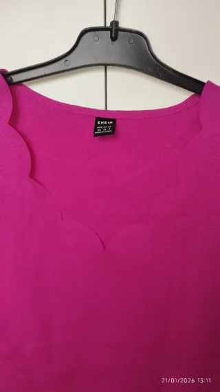 Blusa Shein manga corta talla XS