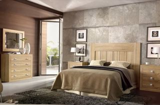 Dormitorio Matrimonio Completo Madera