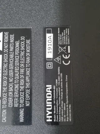 TV 55 pulgadas HYUNDAI PRECIO NO NEGOCIABLE