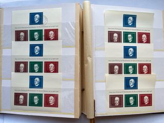 Álbum Hojas Bloque Alemania Nuevas/Usadas 67 HB