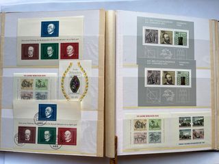 Álbum Hojas Bloque Alemania Nuevas/Usadas 67 HB