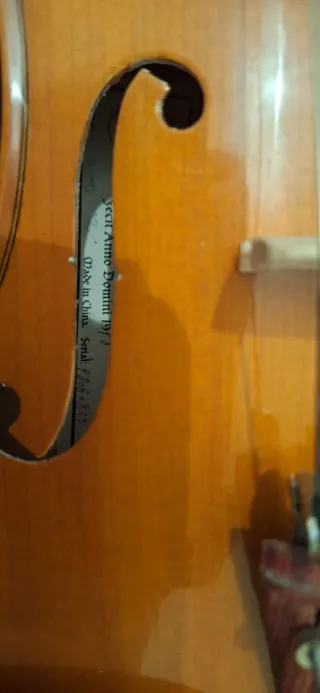 Violín Cremona con funda y arco