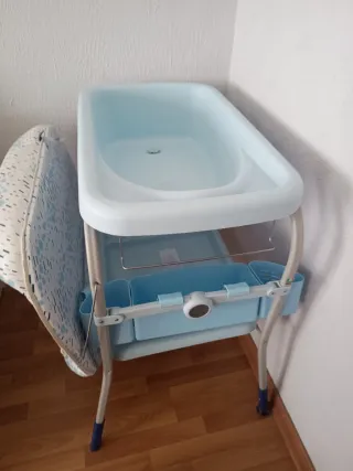 Bañera cambiador bebé