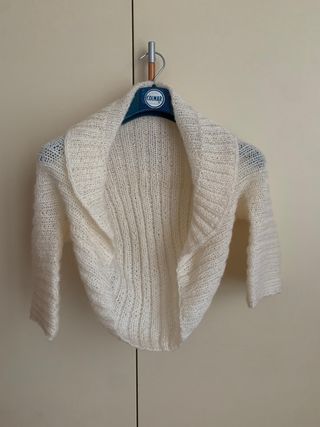 Bolero in pura lana fatto a mano