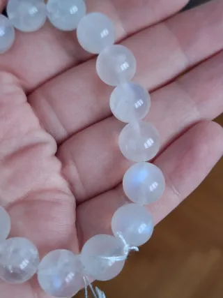 Bracciale Pietra di Luna Blu Madagascar