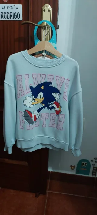 Sudadera Zara Sonic Always Faster