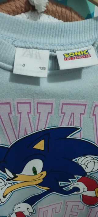 Sudadera Zara Sonic Always Faster
