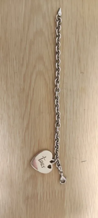 Pulsera Tous Corazón Plata