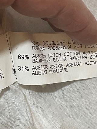 Blazer Zara Rayas Azul y Blanco