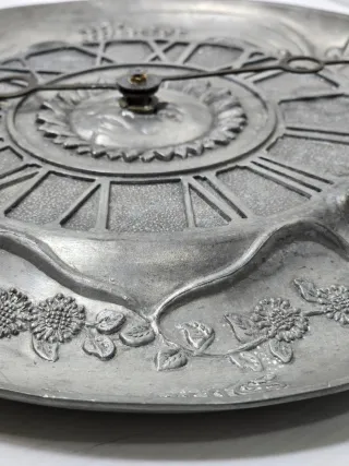 Orologio vintage peltro stagioni