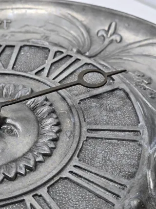 Orologio vintage peltro stagioni