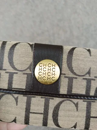 Cartera Carolina Herrera CH Logo