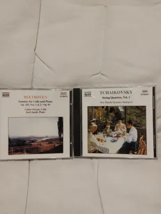 Clásica sello Naxos Lote 10 cd's tres dobles