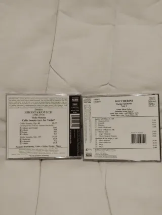 Clásica sello Naxos Lote 10 cd's tres dobles