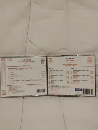 Clásica sello Naxos Lote 10 cd's tres dobles