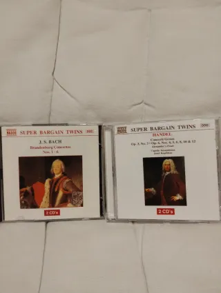 Clásica sello Naxos Lote 10 cd's tres dobles
