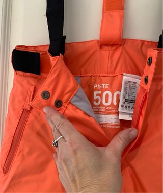 Pantalón esquí Wedze Piste 500 (8-10 años)