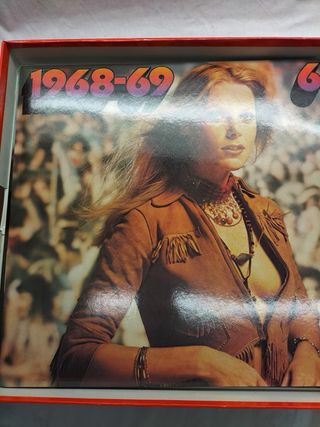 Caixa 8 LPs Vinil Golden Hit Parade