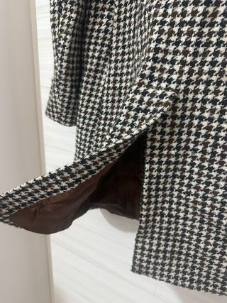 Vicolo Cappotto pied de poule taglia S