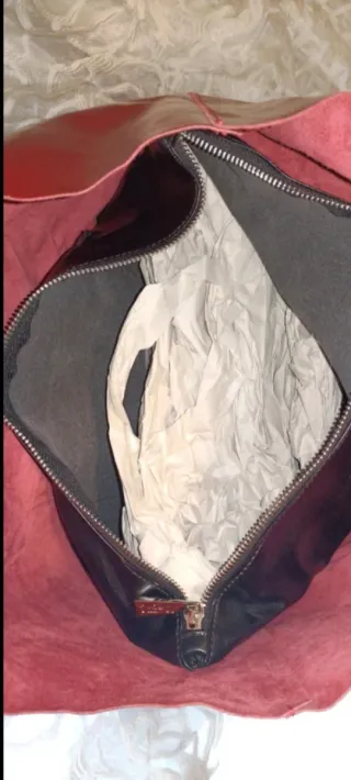 Borsa M*BRC Pelle Nera Made in Italy