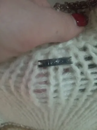 Maglione Liu Jo bianco e marrone