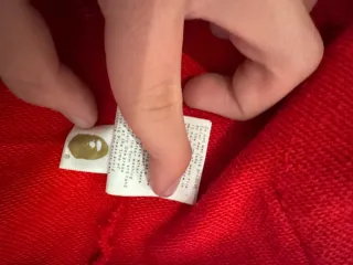 Chaqueta Bape Camuflaje Roja Talla M Auténtica