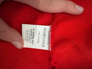 Chaqueta Bape Camuflaje Roja Talla M Auténtica