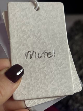 Completo gilet e pantaloni Motel Tg.S