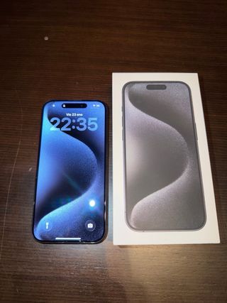 iPhone 15 Pro negro