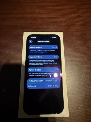 iPhone 15 Pro negro