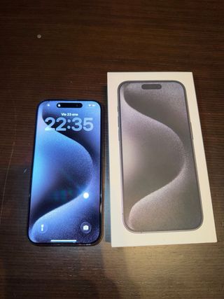 iPhone 15 Pro negro