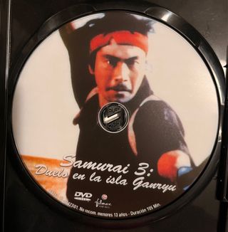 Samurai 3 Duelo en la Isla DVD