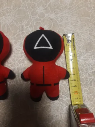 3 Personaggi Peluche Squid Game