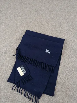 Bufanda Burberry Azul Plata