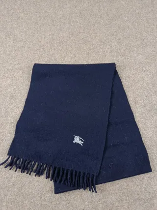 Bufanda Burberry Azul Plata