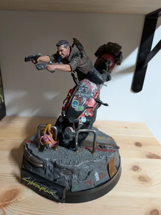 Estatua Cyberpunk 2077 Edición Coleccionista