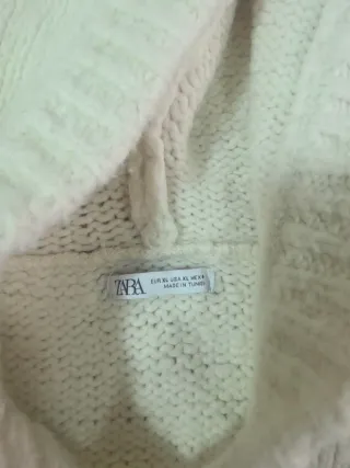 Jersey Zara XL con capucha