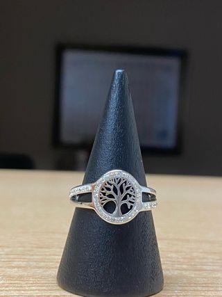 Anello Albero della Vita in Acciaio 17mm