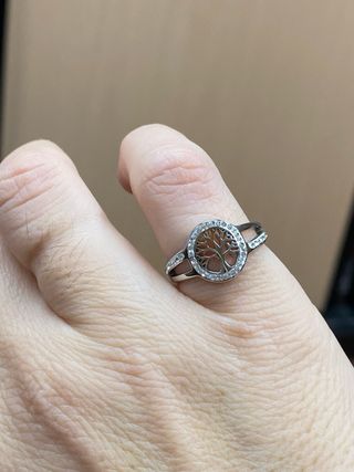 Anello Albero della Vita in Acciaio 17mm