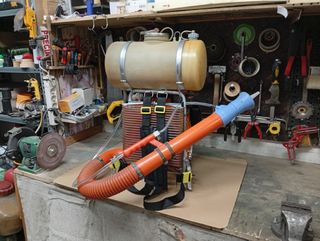 Atomizador gasolina con tanque