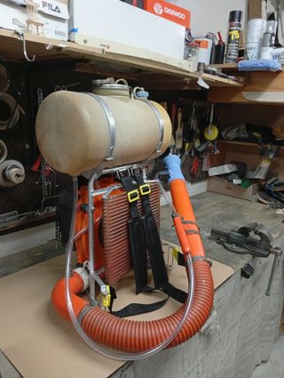 Atomizador gasolina con tanque