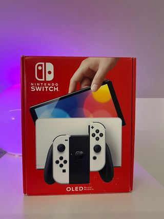 Nintendo Switch OLED Blanca