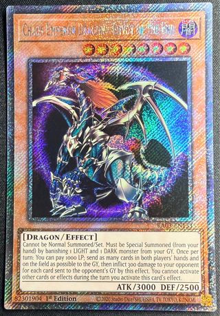 Carta Yu-Gi-Oh! Chaos Emperor Dragon