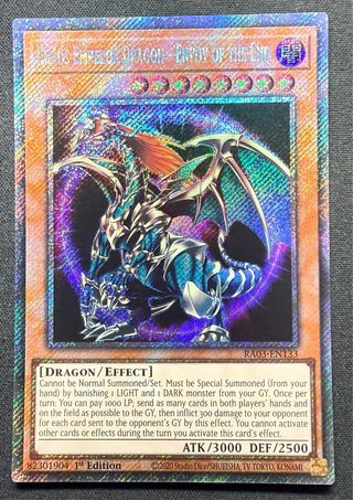 Carta Yu-Gi-Oh! Chaos Emperor Dragon