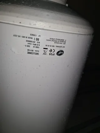 Termo eléctrico 80L