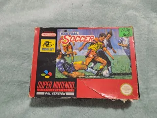 Virtual Soccer Super Nintendo PAL