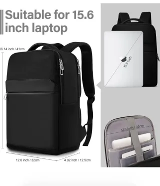 Mochila Portátil 15.6 Cabina Negra